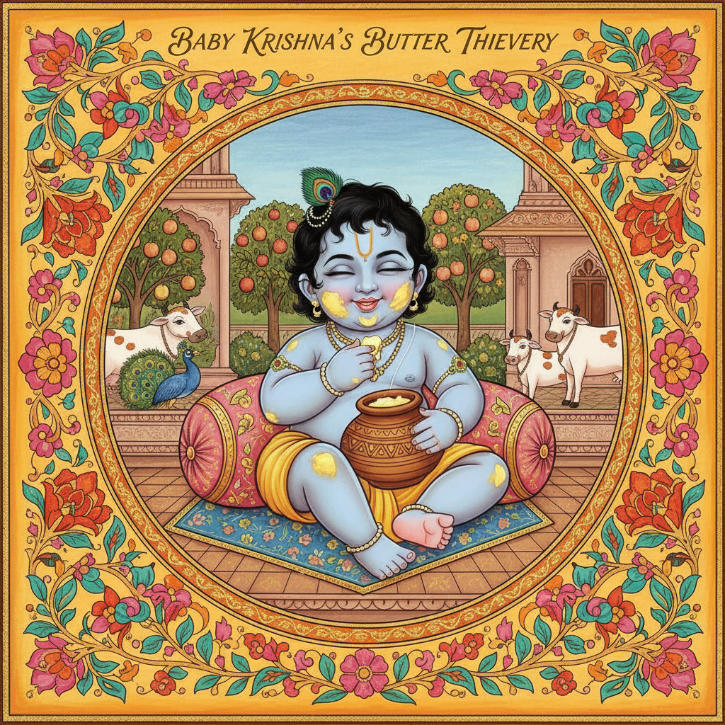 (Whispering to himself) Aha! Success! This butter smells so good! Now, who wants