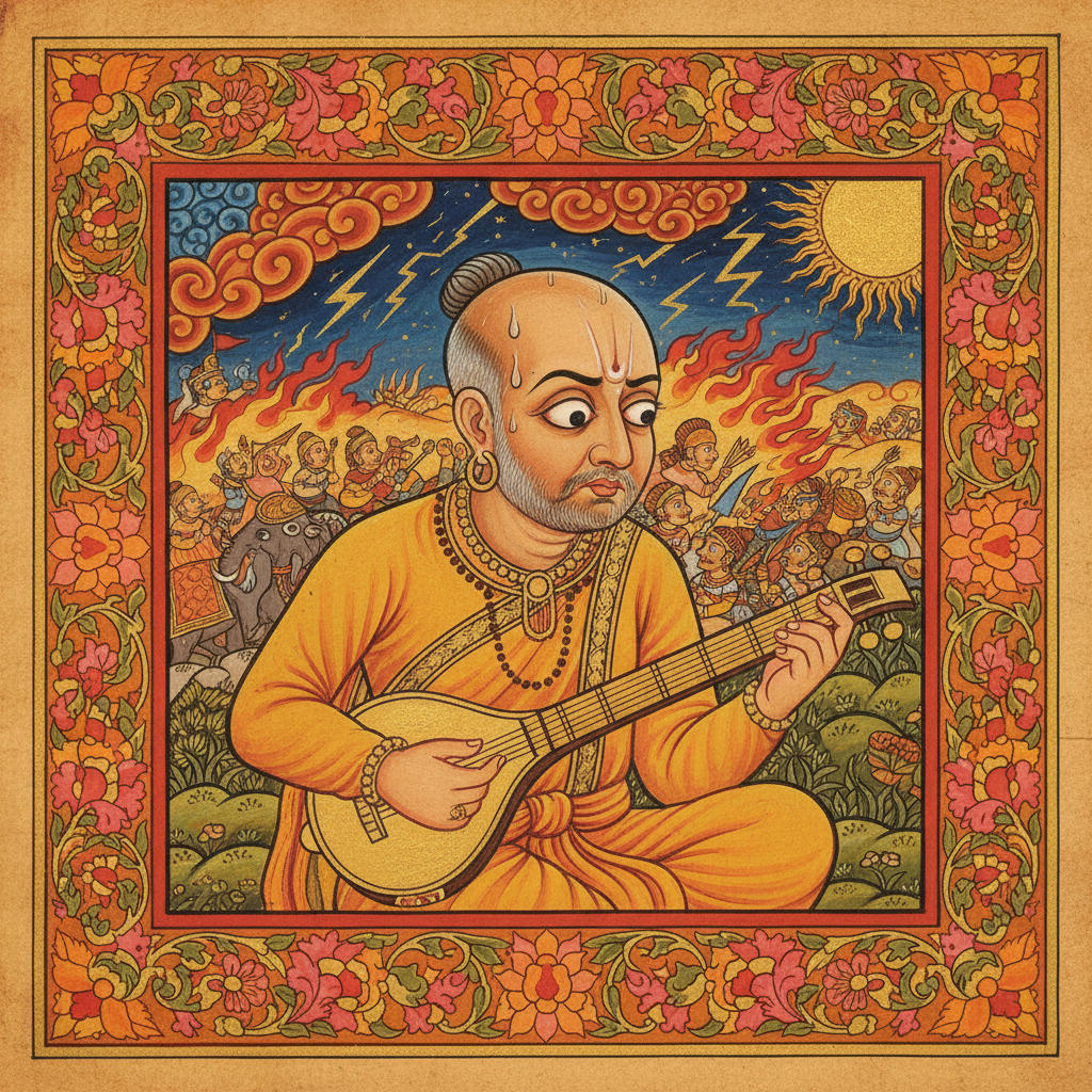 Oh, what a terrifying battle! Ravana was so powerful. How did Rama manage to def