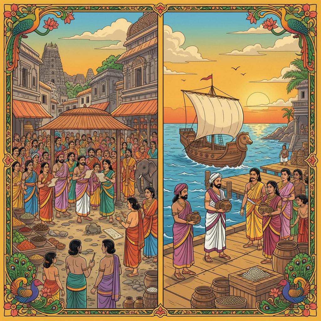 Poetry, Spices, and Roman Gold: The Sangam Era