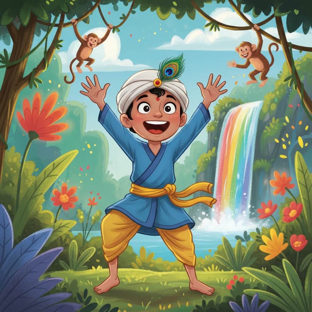 Narada excited and curious