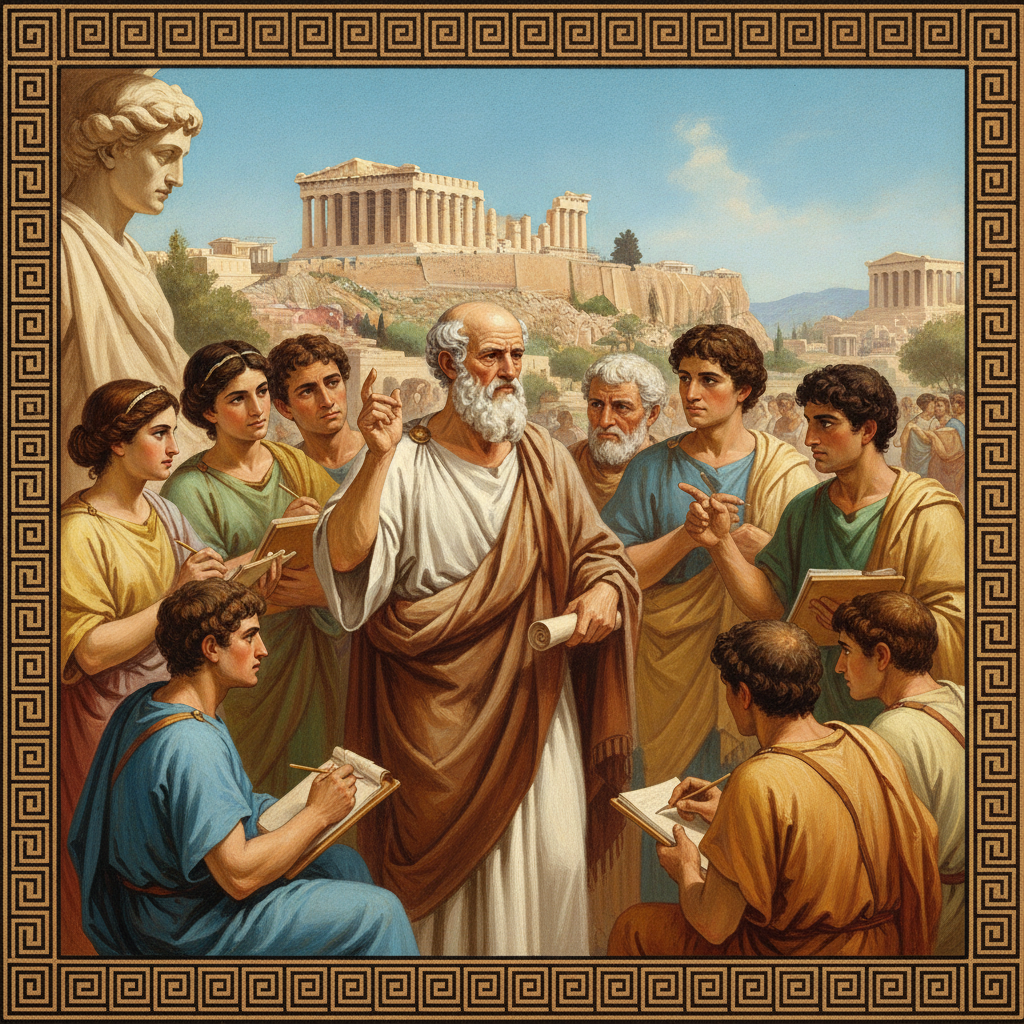 The Man Who Asked Questions: Socrates