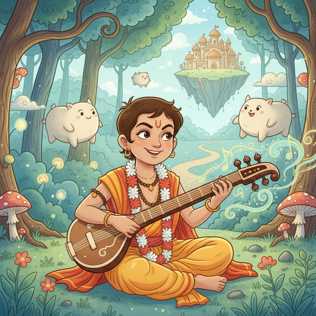 Narada introduces the story