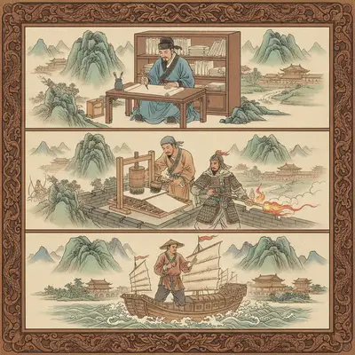 The Four Great Inventions of China
