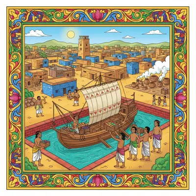 Lothal's Ancient Dockyard: A Gateway to the World