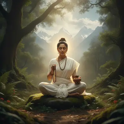 Navadurga, Night 2: Brahmacharini, the Goddess of Devotion