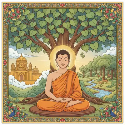 The Journey of Siddhartha: From Prince to Buddha